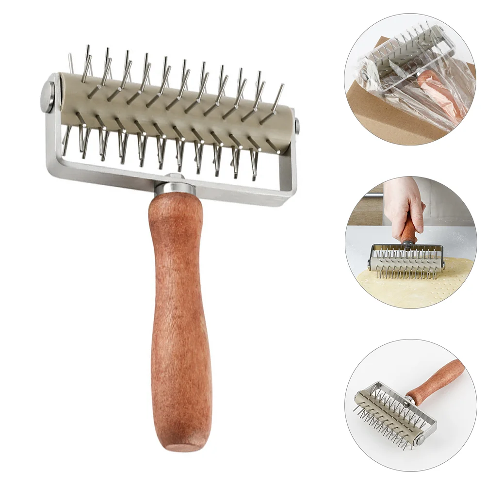 1 Pc Pizza Making Pizza Dough Docker Stainless Pizza Dough Docker Pizza Hole Puncher Docking Tool for 
1 Pc Pizza Making Pizza Dough Docker Stainless Pizza Dough Docker Pizza Hole Puncher Docking Tool for