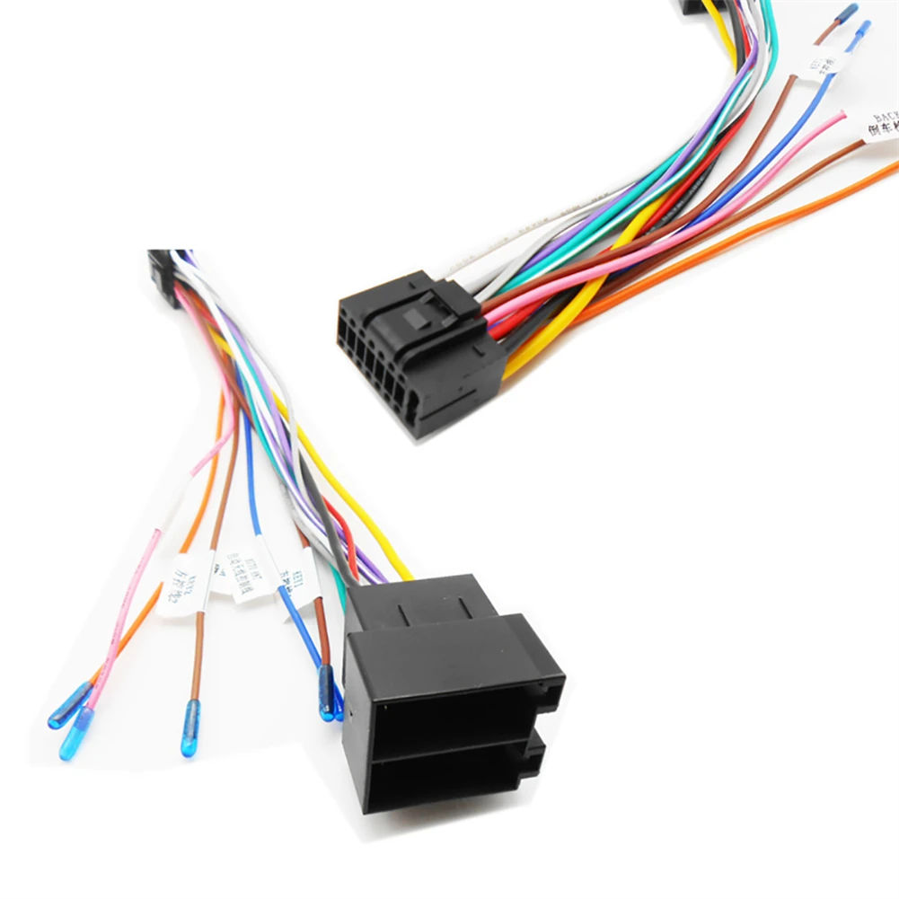 16 Pin To ISO Cable Adapter 16P Male Plug ISO Female Connector Wiring Harness Universal Accessory For The Car With 16 Pin Socket
16 Pin To ISO Cable Adapter 16P Male Plug ISO Female Connector Wiring Harness Universal Accessory For The Car With 16 Pin Socket