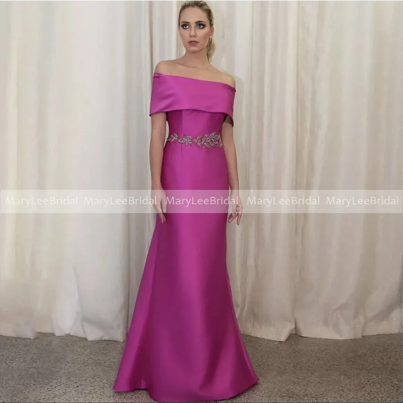 Fuchsia Formal Evening Dresses Long 2022 Boat Neck Sexy Prom Party Evening Gowns With Rhinestons Mermaid Satin Robe De Soiree
Fuchsia Formal Evening Dresses Long 2022 Boat Neck Sexy Prom Party Evening Gowns With Rhinestons Mermaid Satin Robe De Soiree