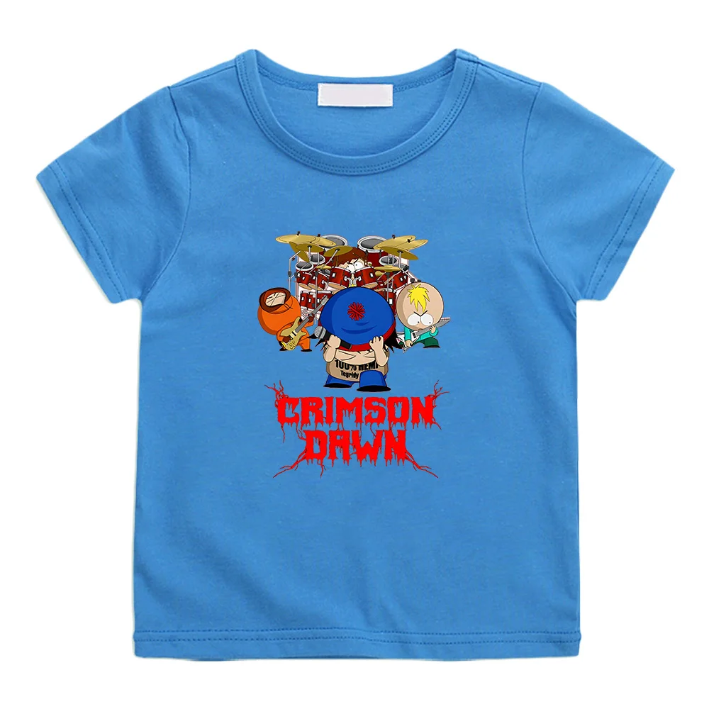 Kids S-South Park Comedy Tv Show T Shirts 100% Cotton Crimson Dawn TShirt Boys Summer Clothes Short Sleeve T-shirt Girls Tee
Kids S-South Park Comedy Tv Show T Shirts 100% Cotton Crimson Dawn TShirt Boys Summer Clothes Short Sleeve T-shirt Girls Tee
