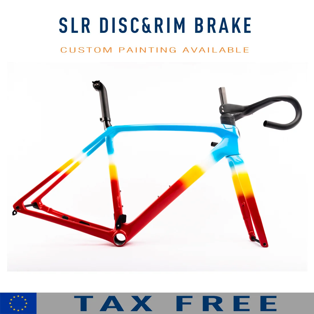 Light Weight Disc Rim SLR 9 Carbon Bike Road Frame T1000 UD Cycling Bike Frameset Disk Brake V Brake Bicycle Racing Frame
Light Weight Disc Rim SLR 9 Carbon Bike Road Frame T1000 UD Cycling Bike Frameset Disk Brake V Brake Bicycle Racing Frame