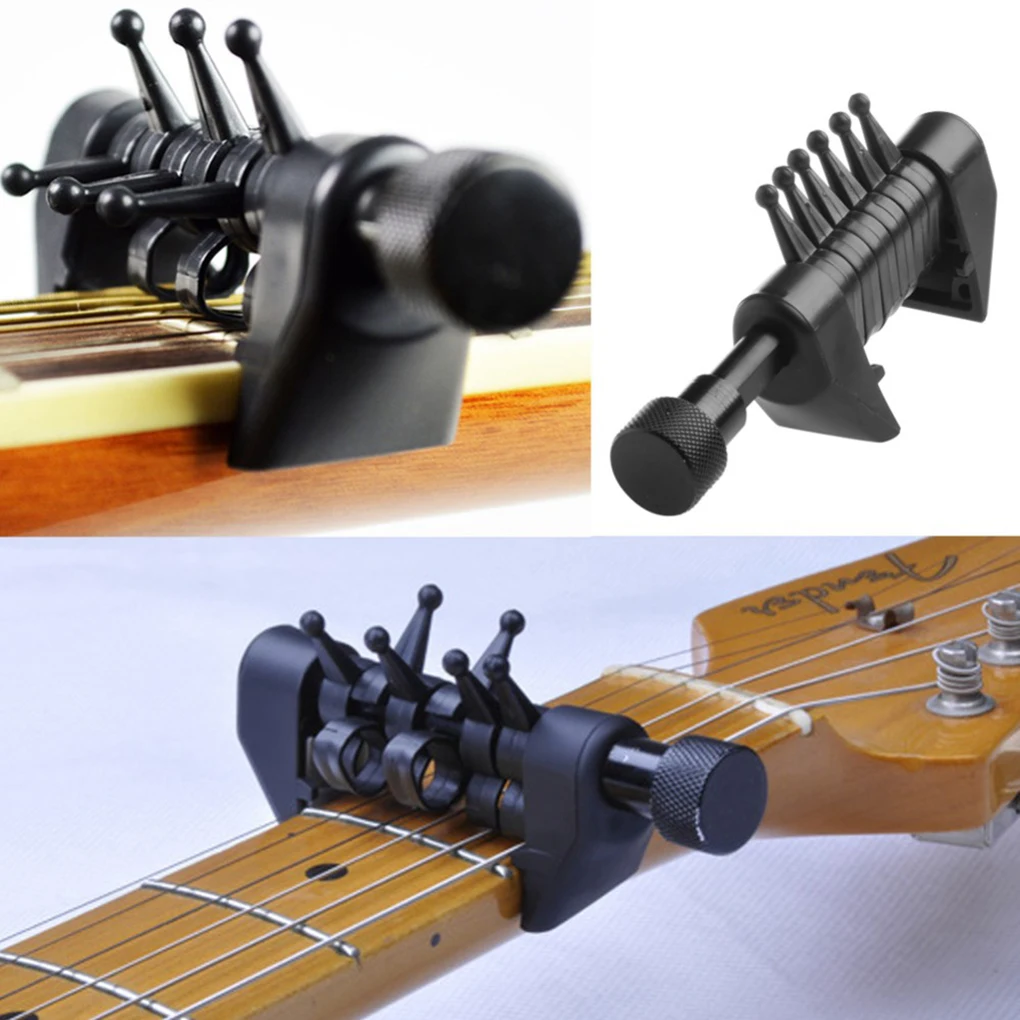 

Портативный струнный зажим для электрогитары, зажим для настройки акустической гитары, аксессуары для музыкальных инструментов