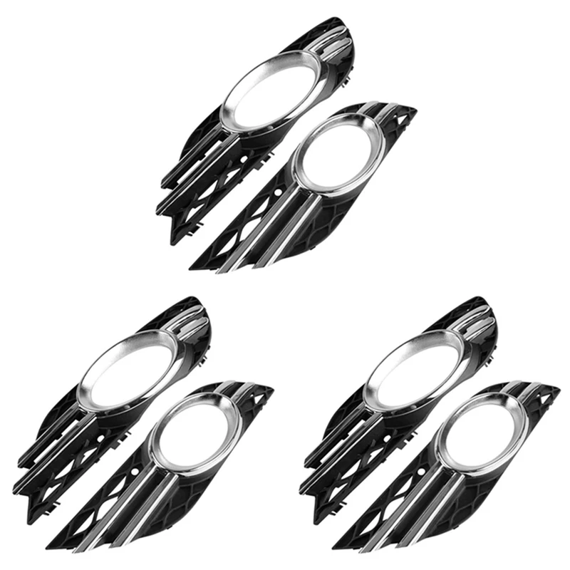 3X Car Front Fog Light Grill Chrome Trim Cover Set For Mercedes-Benz E-Class W211 07-09 A2118851174 A2118851274
3X Car Front Fog Light Grill Chrome Trim Cover Set For Mercedes-Benz E-Class W211 07-09 A2118851174 A2118851274