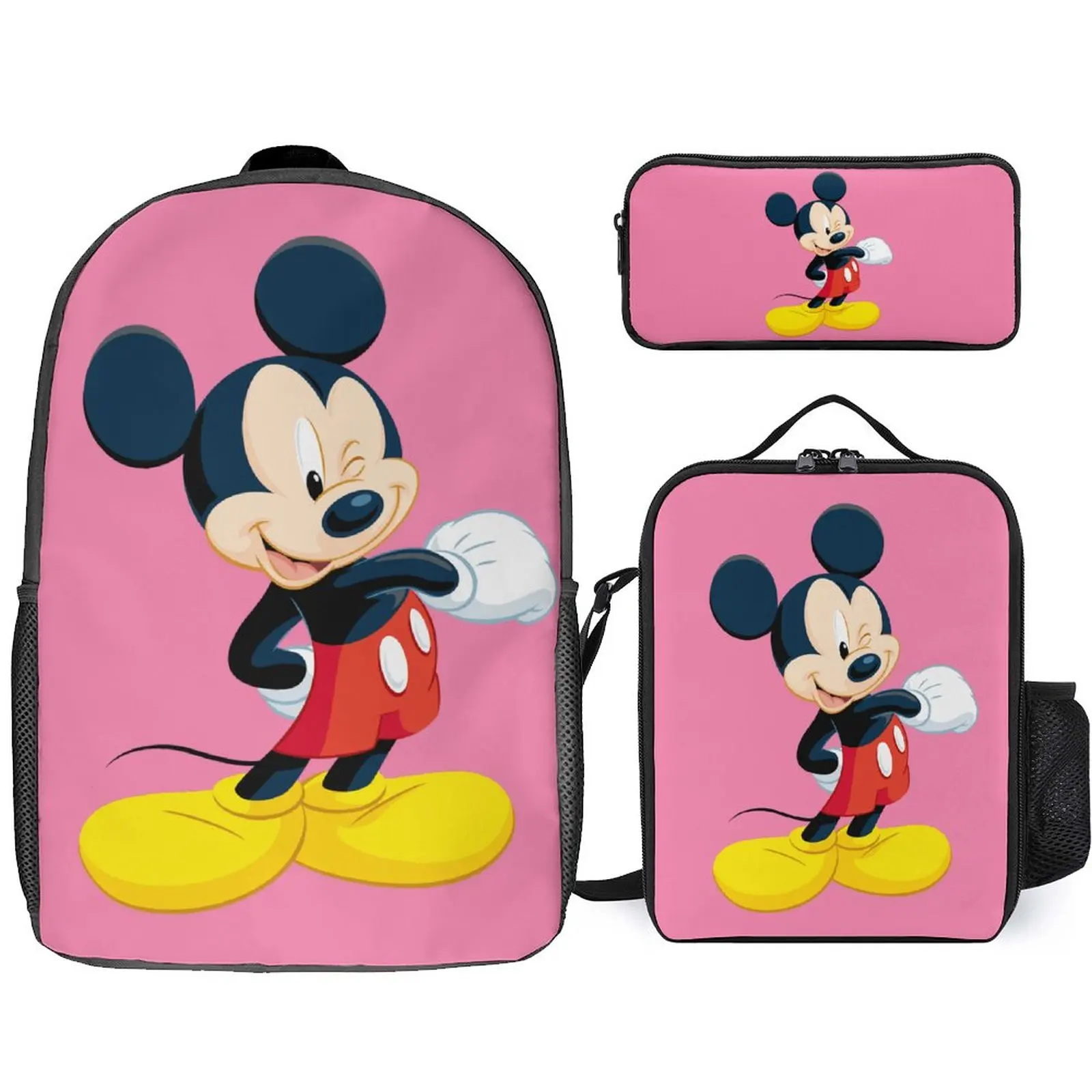 Детская сумка из трех предметов Disney, сумка для компьютера для подростков, милый рюкзак для мальчиков и девочек с мультяшным принтом на заказ
Детская сумка из трех предметов Disney, сумка для компьютера для подростков, милый рюкзак для мальчиков и девочек с мультяшным принтом на заказ