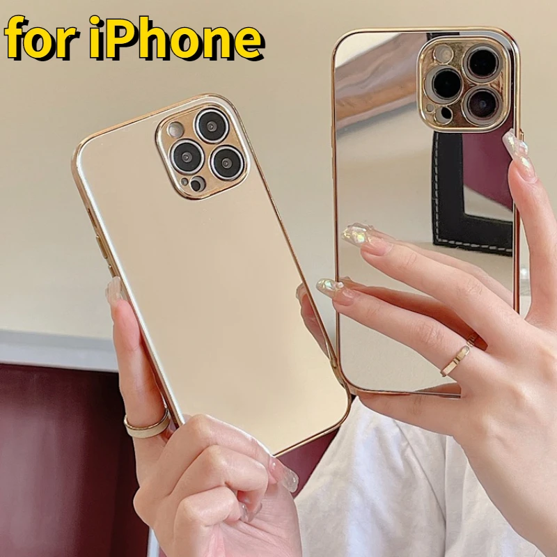 For iPhone 11 12 13 14 Pro Max XS XR 7 8 Plus Shockproof Phone Case Protective Sleeve Makeup Mirror
For iPhone 11 12 13 14 Pro Max XS XR 7 8 Plus Shockproof Phone Case Protective Sleeve Makeup Mirror
