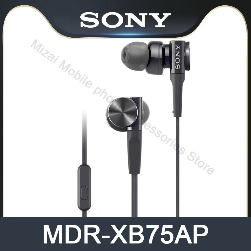 Original SONY MDR-XB75AP In-Ear Extra Deep Bass Headphones 3.5mm Wired Stereo Earphones Sport Earbuds Handsfree Headset with Mic
Original SONY MDR-XB75AP In-Ear Extra Deep Bass Headphones 3.5mm Wired Stereo Earphones Sport Earbuds Handsfree Headset with Mic