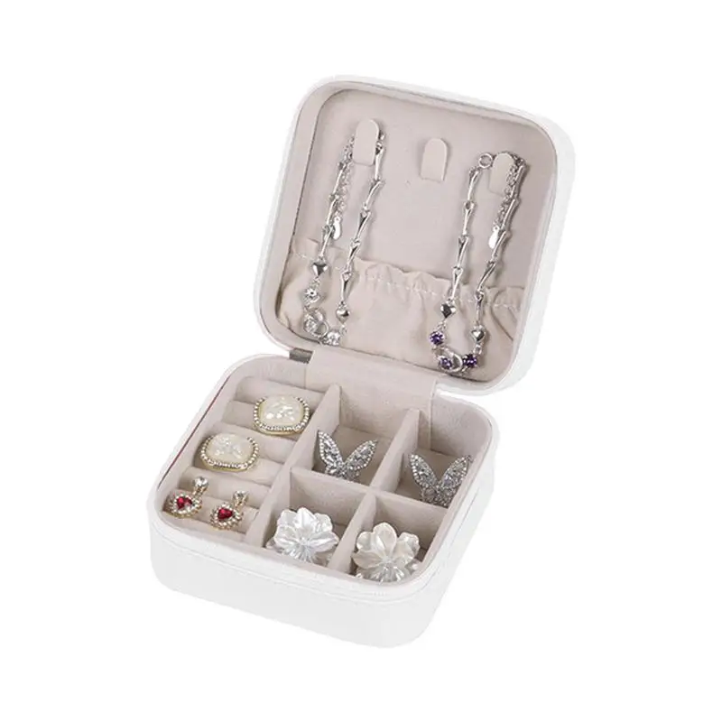 Earring Storage Box Ring Jewelry Box Organizer PU Leather Multiple Storage Areas Portable Jewelry Organizer Pendant Bracelet
Earring Storage Box Ring Jewelry Box Organizer PU Leather Multiple Storage Areas Portable Jewelry Organizer Pendant Bracelet