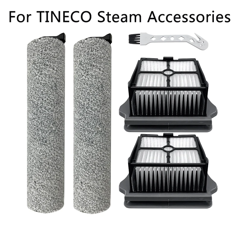Soft Roller Brush Hepa Filter For TINECO FLOOR ONE Steam Scrubber Handheld Vacuum Cleaner Replacement Parts Home Accessories
Soft Roller Brush Hepa Filter For TINECO FLOOR ONE Steam Scrubber Handheld Vacuum Cleaner Replacement Parts Home Accessories
