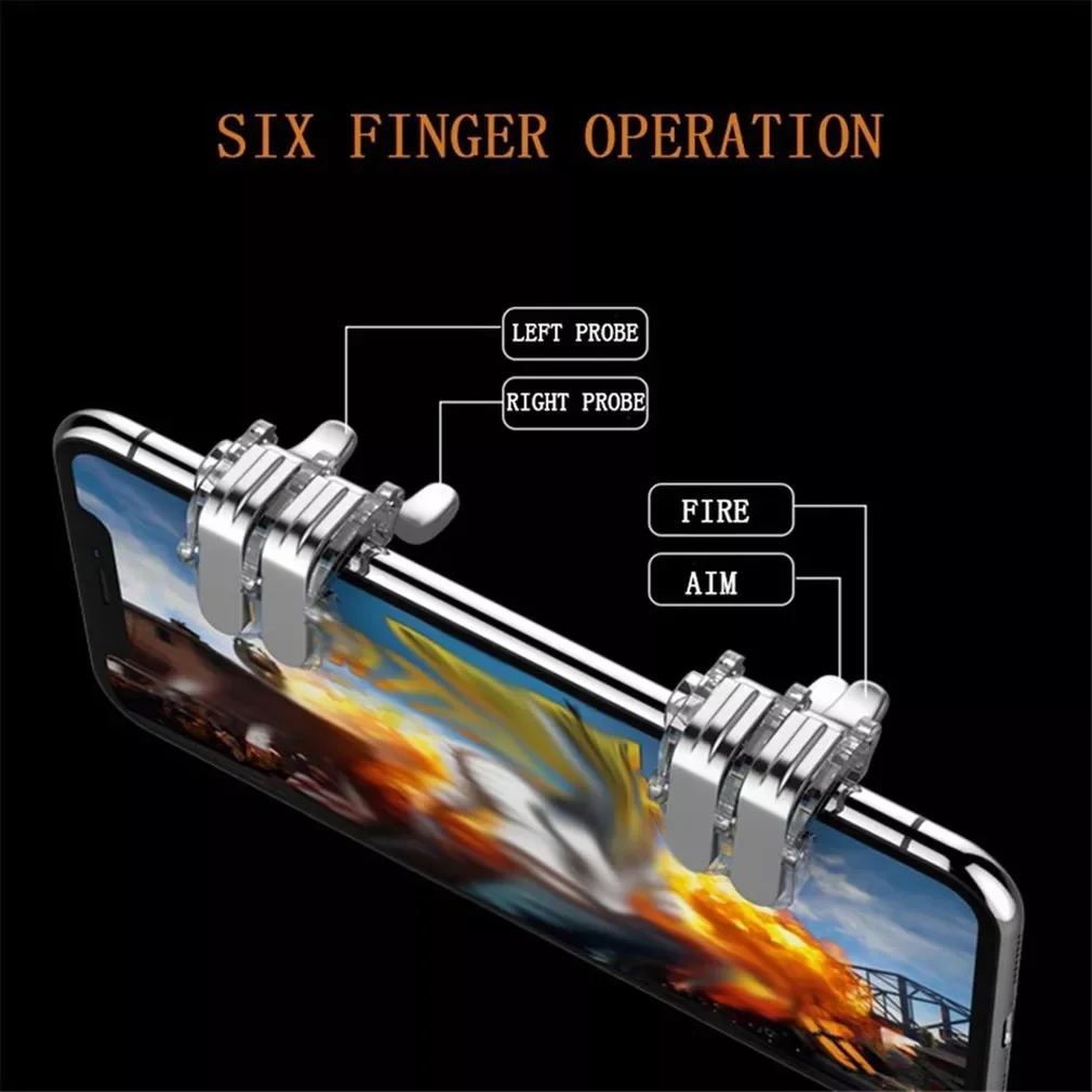 Smartphone Mobile Gaming Trigger For Pubg Mobile Gamepad Fire Aim Button L1R1 Key Shooter Pubg Controller Triggers
Smartphone Mobile Gaming Trigger For Pubg Mobile Gamepad Fire Aim Button L1R1 Key Shooter Pubg Controller Triggers