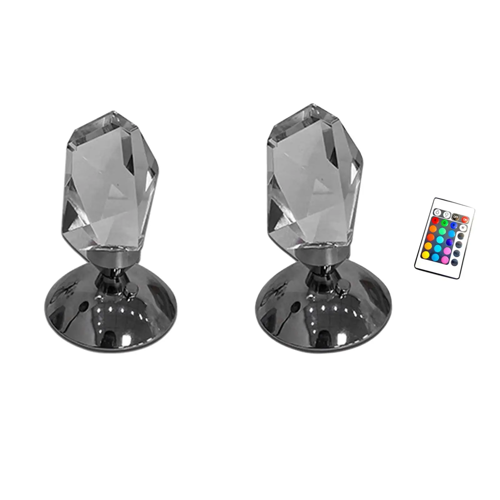 Crystal Diamond Shape Table Lamp Photo Prop Romantic LED Desk Lamp Touch Lamp 16 Colors Changing for Party Office Dresser Home
Crystal Diamond Shape Table Lamp Photo Prop Romantic LED Desk Lamp Touch Lamp 16 Colors Changing for Party Office Dresser Home