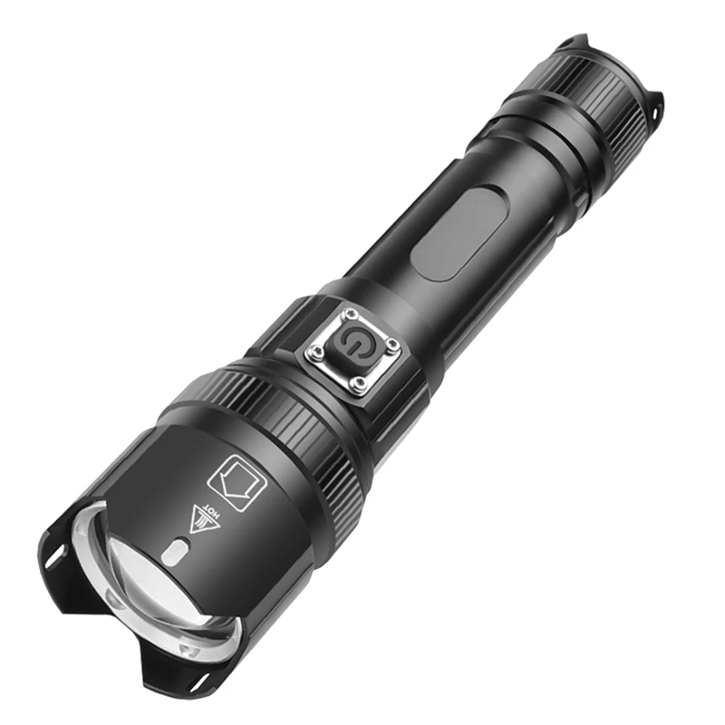 Most Powerful LED Flashlight High Power Torch Light Rechargeable Flashlight 18650 USB
Most Powerful LED Flashlight High Power Torch Light Rechargeable Flashlight 18650 USB