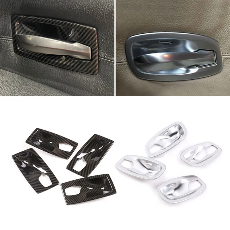 For BMW 5 Series E60 2004 2005 2006 2007 2008 2009 2010 Carbon Texture Car Interior Door Handle Bowl Frame Protective Cover
For BMW 5 Series E60 2004 2005 2006 2007 2008 2009 2010 Carbon Texture Car Interior Door Handle Bowl Frame Protective Cover