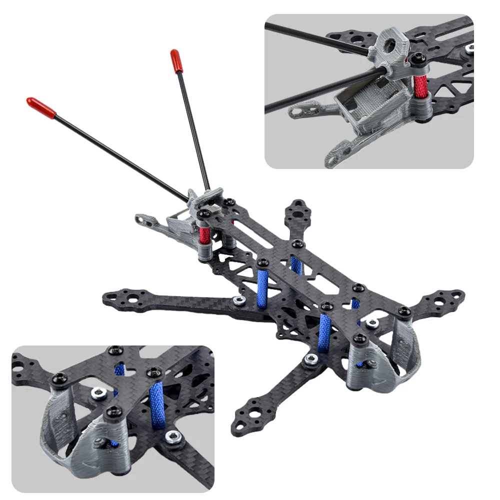 Roma 3inch 150mm/4inch 175mm 3mm Arms X-type frame kit 3K Carbon Fiber Board For FPV Quadcopter Drone
Roma 3inch 150mm/4inch 175mm 3mm Arms X-type frame kit 3K Carbon Fiber Board For FPV Quadcopter Drone