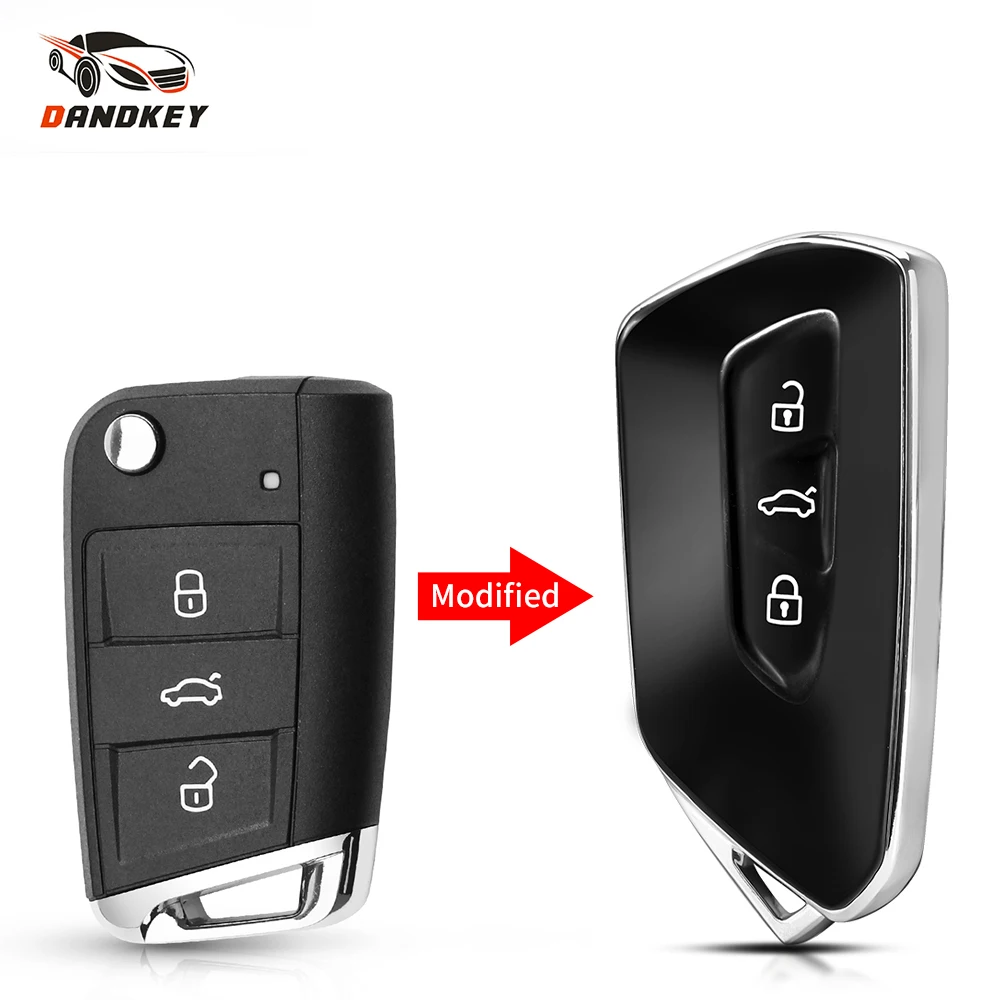 Dandkey обновление для VW Golf MK8 Jetta T-Cross Tiguan Polo T-ROC для Skoda SEAT MQB Golf 8 HU66 Key модифицированный чехол для автомобильного ключа
Dandkey обновление для VW Golf MK8 Jetta T-Cross Tiguan Polo T-ROC для Skoda SEAT MQB Golf 8 HU66 Key модифицированный чехол для автомобильного ключа