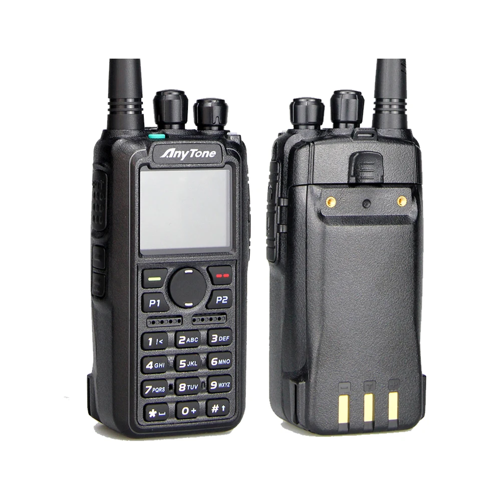 Anytone AT-D878UVII Plus Dual band DMR digital 2 Way Radio 4000 channels ham handheld walkie talkie
Anytone AT-D878UVII Plus Dual band DMR digital 2 Way Radio 4000 channels ham handheld walkie talkie