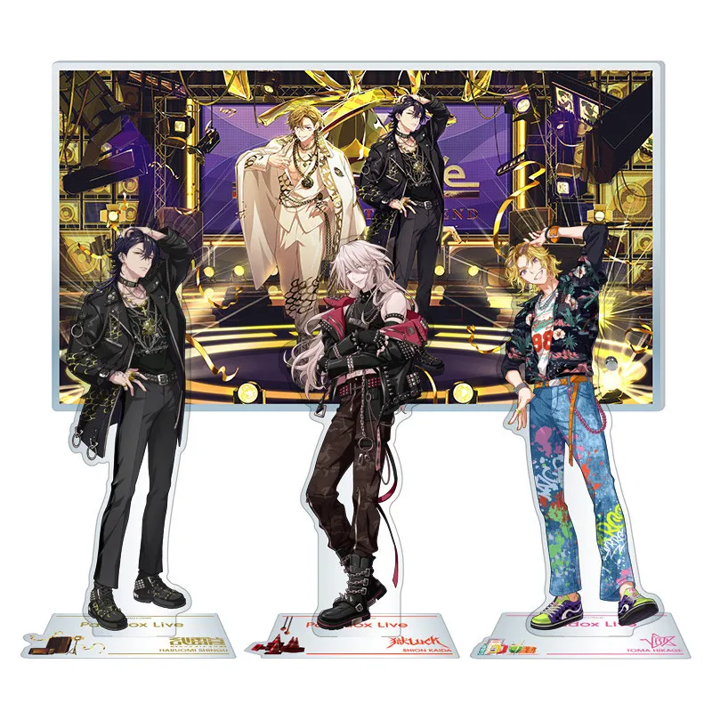 Anime PL3 Anniversary Paradox Live Kuzuryu Chisei Shingu Haruomi Shingu Haruomi Acrylic Stand Figure Model Toy Tabletop Decor 
Anime PL3 Anniversary Paradox Live Kuzuryu Chisei Shingu Haruomi Shingu Haruomi Acrylic Stand Figure Model Toy Tabletop Decor