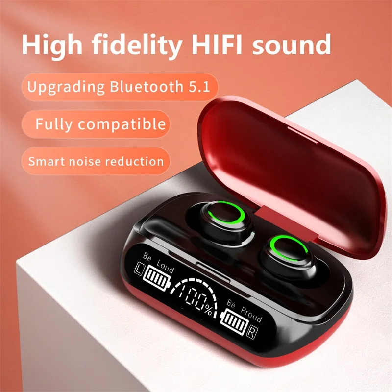 TWS беспроводные Bluetooth 5,1 наушники 2000 мАч зарядная коробка в ухо стерео свободные наушники спортивные наушники гарнитура с микрофоном
TWS беспроводные Bluetooth 5,1 наушники 2000 мАч зарядная коробка в ухо стерео свободные наушники спортивные наушники гарнитура с микрофоном