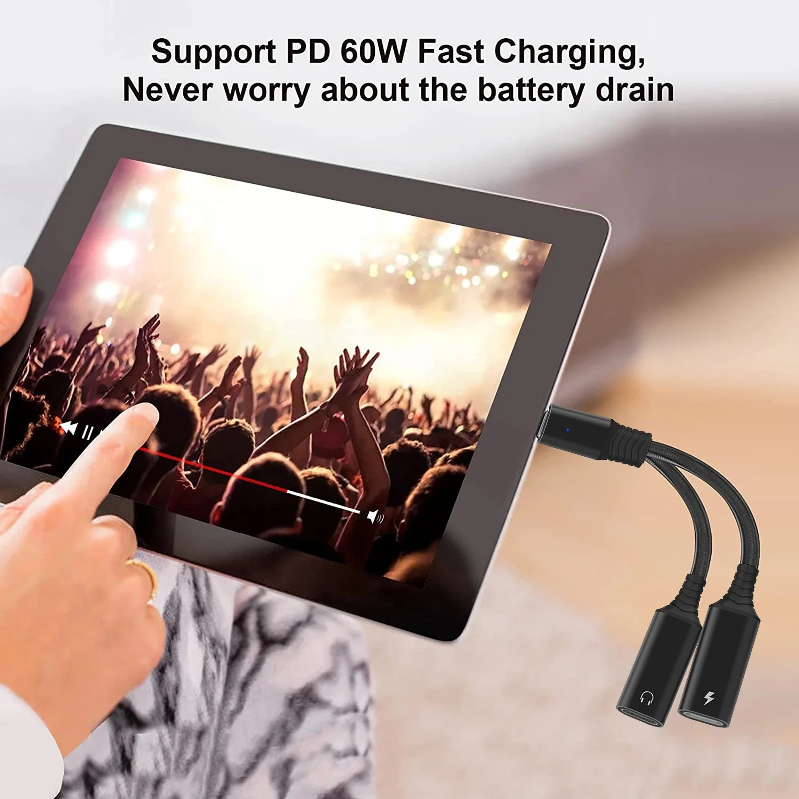C To USB Adapter USB C To 3.0 Adapter USB Socket Adapter OTG Cable Compatible With All Devices 2 In 1 Adapter
C To USB Adapter USB C To 3.0 Adapter USB Socket Adapter OTG Cable Compatible With All Devices 2 In 1 Adapter