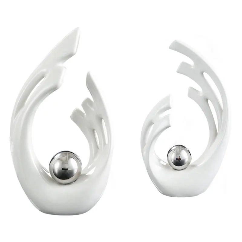 Modern Simple Desktop Ceramic Figurines Decor Home Furnishing Crafts Decoration Creative Home Livingroom Accessories
Modern Simple Desktop Ceramic Figurines Decor Home Furnishing Crafts Decoration Creative Home Livingroom Accessories