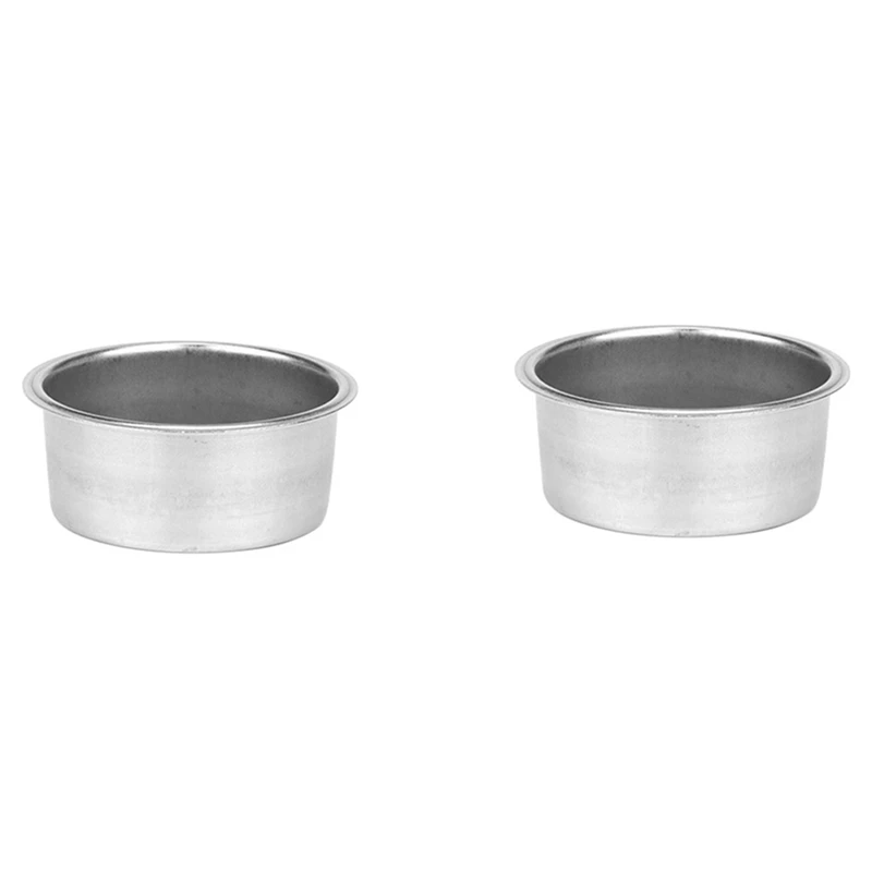 2X Pressure Cup Filter Coffee Machine Espresso Accessories Detachable Powder Cup Stainless Steel Powder Bowl Basket B
2X Pressure Cup Filter Coffee Machine Espresso Accessories Detachable Powder Cup Stainless Steel Powder Bowl Basket B