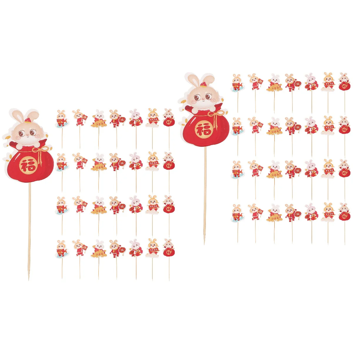Chinese New Year Cupcake Picks Bunny Rabbit Decorations Fu Topper Years Eve Party Supplies Lunar
Chinese New Year Cupcake Picks Bunny Rabbit Decorations Fu Topper Years Eve Party Supplies Lunar