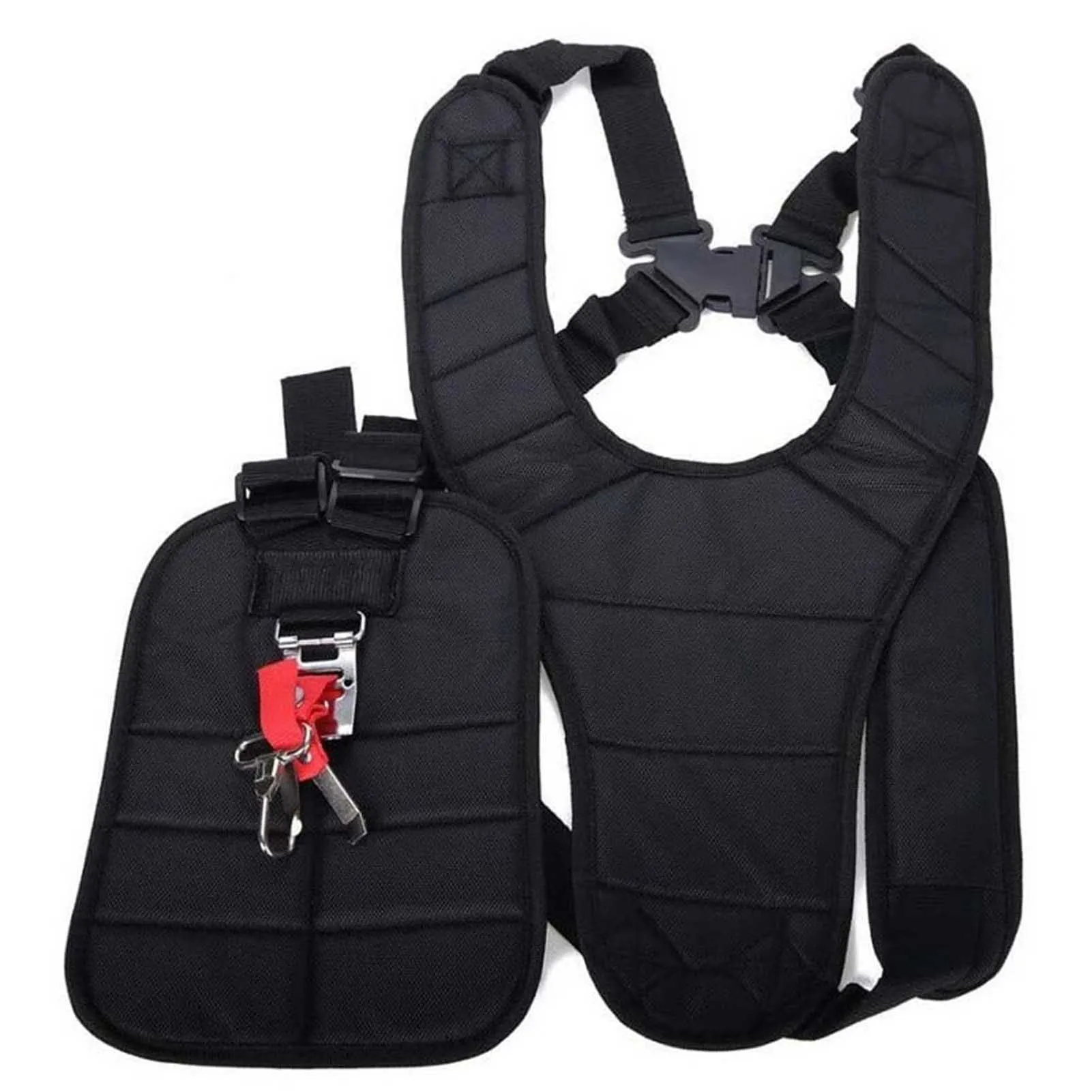 Trimmer Harness Strap Trimmer Harness with Comfort Padded Belt for Garden Brushcutters
Trimmer Harness Strap Trimmer Harness with Comfort Padded Belt for Garden Brushcutters