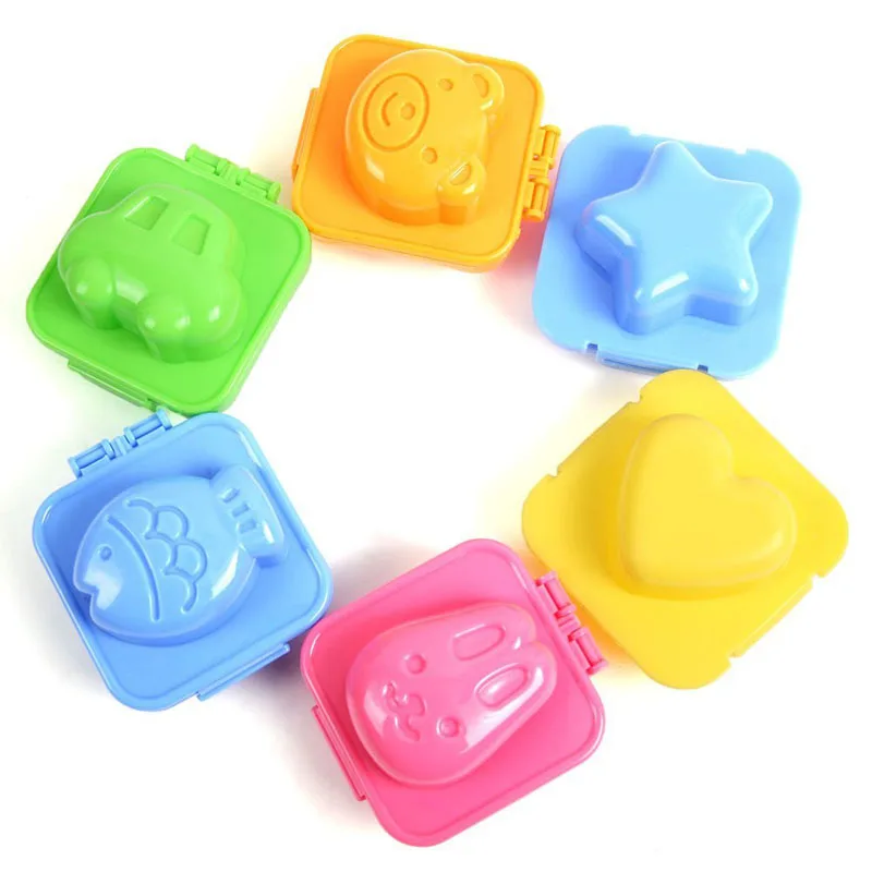 6pcs Cartoon Sushi Rice Mold Children's Rice Ball Mold Baking Pastry Mold Cake Decorating Diy Bento Rice Mold Kitchen Accessorie
6pcs Cartoon Sushi Rice Mold Children's Rice Ball Mold Baking Pastry Mold Cake Decorating Diy Bento Rice Mold Kitchen Accessorie
