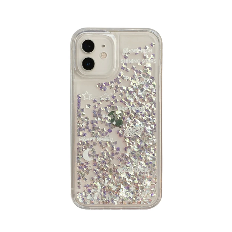 Quicksand Transparent Girl'S Phone Shockproof Case For Iphone 13 12 14 11 Pro Max X Xr Xs Max 7 8 Plus Lens Protection Soft Case
Quicksand Transparent Girl'S Phone Shockproof Case For Iphone 13 12 14 11 Pro Max X Xr Xs Max 7 8 Plus Lens Protection Soft Case