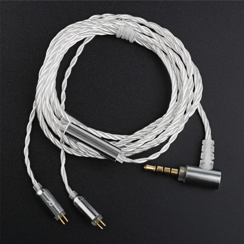NiceHCK L Plug HIFI Earphone Cable Silver Plated Copper with Microphone Upgrade Wire 3.5mm MMCX/0.78mm 2Pin For DB3 ZS10 AS10
NiceHCK L Plug HIFI Earphone Cable Silver Plated Copper with Microphone Upgrade Wire 3.5mm MMCX/0.78mm 2Pin For DB3 ZS10 AS10