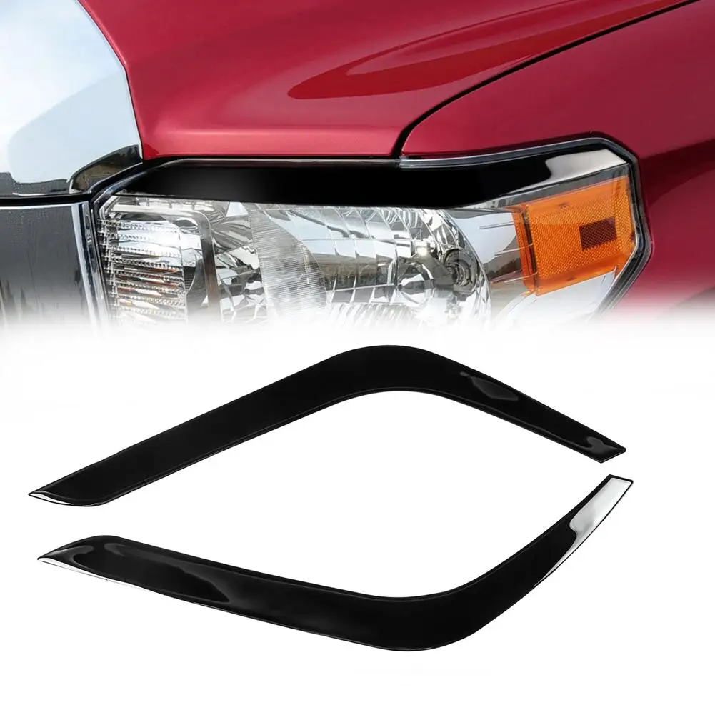 1 Pair Car Headlight Eyebrows Eyelid Sticker Front Headlamp Trim Exterior Compatible For Toyota Tundra 2014-2018
1 Pair Car Headlight Eyebrows Eyelid Sticker Front Headlamp Trim Exterior Compatible For Toyota Tundra 2014-2018