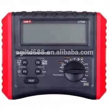 Voltage Resistance Loop Phase consequence impedance RCD measurement Uni-T UT595 Multifunctional Electrical Instrument Tester
Voltage Resistance Loop Phase consequence impedance RCD measurement Uni-T UT595 Multifunctional Electrical Instrument Tester