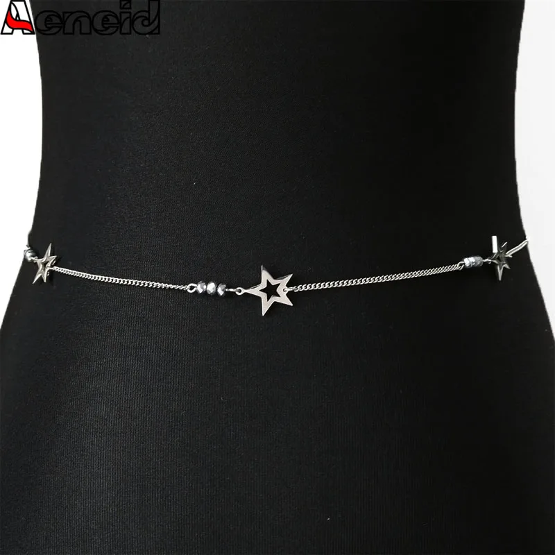 Sexy Star Waist Chest Belt Chain for Women Stainless Steel Fashion Minimalism Bikini Bohemia Spring Summer Beach Body Jewelry
Sexy Star Waist Chest Belt Chain for Women Stainless Steel Fashion Minimalism Bikini Bohemia Spring Summer Beach Body Jewelry