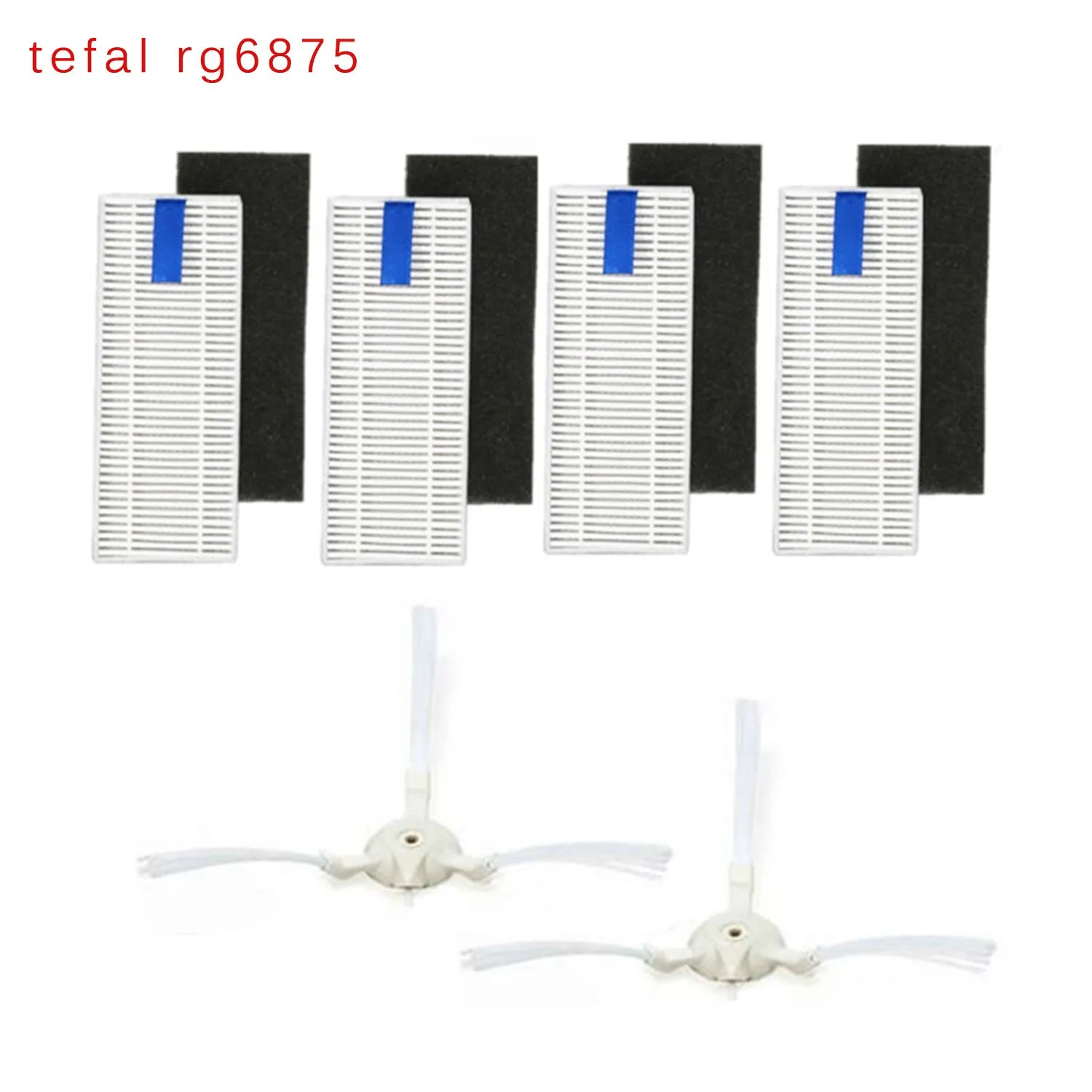 Filter Side Brush For Tefal Rg6875 Robotic Vacuum Cleaner Parts Reolacement Filter And Side Brushes Household Floor Cleaning Acc
Filter Side Brush For Tefal Rg6875 Robotic Vacuum Cleaner Parts Reolacement Filter And Side Brushes Household Floor Cleaning Acc