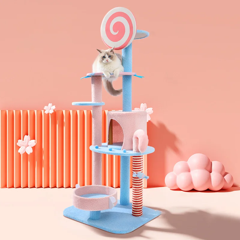 Large Cat Climbing Frame Cat Tree Sisal Cute Toy for Multiple Cat Entertainment Rest Centers Cat Nest Kitty Furniture Scratcher
Large Cat Climbing Frame Cat Tree Sisal Cute Toy for Multiple Cat Entertainment Rest Centers Cat Nest Kitty Furniture Scratcher