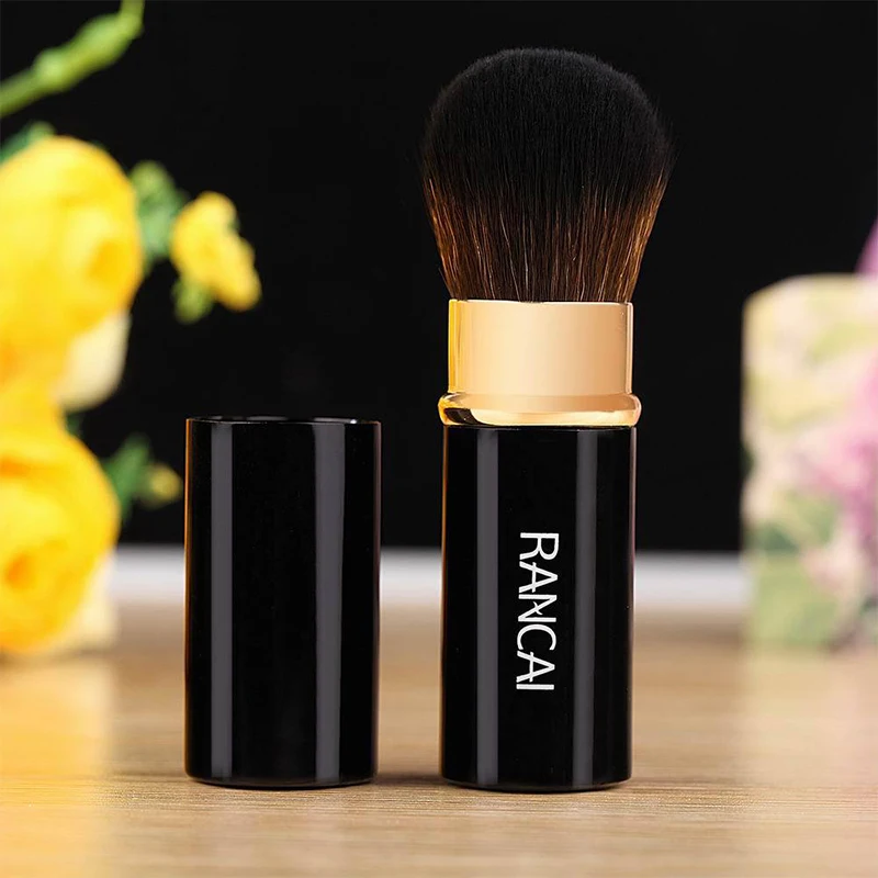 

1pcs Retractable Makeup Brushes Powder Foundation Blending Blush Face Kabuki Brush Maquiagem Make Up Cosmetic Tools
