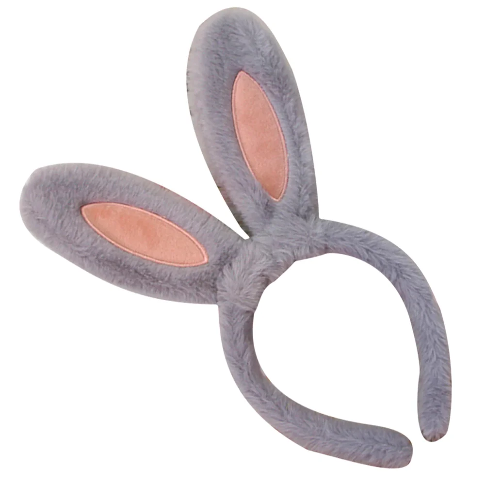 Rabbit Ears Bunny Dress Headband Child Makeup Hair Wrap Women Headdress Plush Decoration 
Rabbit Ears Bunny Dress Headband Child Makeup Hair Wrap Women Headdress Plush Decoration