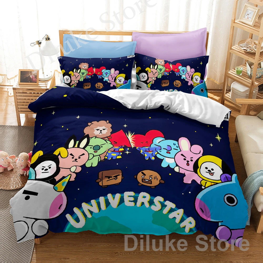 2-3 Piece Home Textile Knitwear Children Cartoon Bedding Set Student Bedroom Decor Quilt Cover Pillowcase Queen King Full Size
2-3 Piece Home Textile Knitwear Children Cartoon Bedding Set Student Bedroom Decor Quilt Cover Pillowcase Queen King Full Size