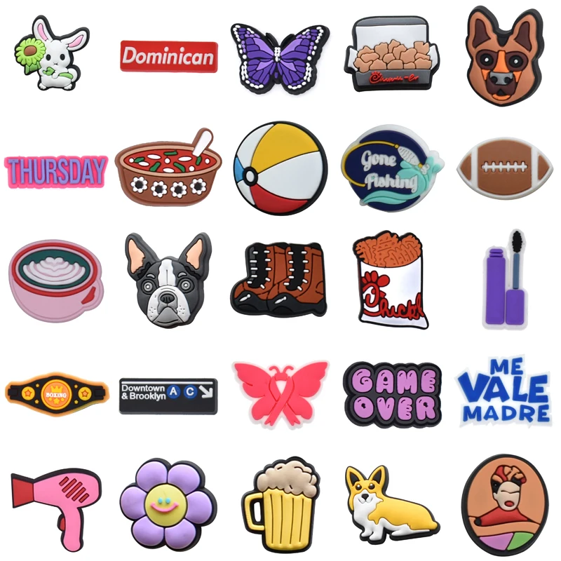 Girl Women Charm Gifts Wholesale Bulk Shoe Charms Para Pins Packs Kids Men Shoes Accessories Set Jeans Decorations for Crocs Boy
Girl Women Charm Gifts Wholesale Bulk Shoe Charms Para Pins Packs Kids Men Shoes Accessories Set Jeans Decorations for Crocs Boy