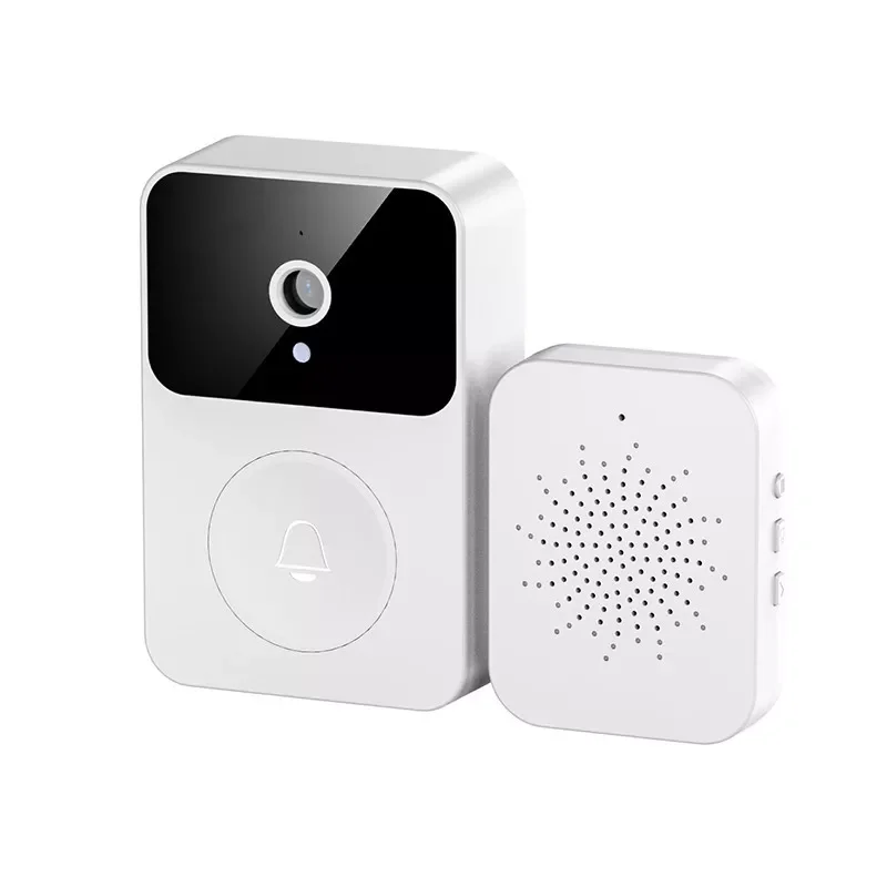 X9 Wireless Smart Video doorbell HD 1080P Camera Night Visual Intercom doorbell IR Alarm Security Camera Cloud Storage
X9 Wireless Smart Video doorbell HD 1080P Camera Night Visual Intercom doorbell IR Alarm Security Camera Cloud Storage