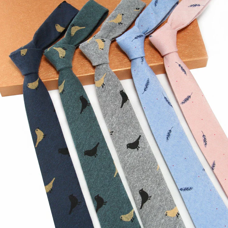 New Korean Version of Cotton Hemp Men's Formal Tie Suit Business Casual Printed Tie College Style All Match Cartoon Pattern
New Korean Version of Cotton Hemp Men's Formal Tie Suit Business Casual Printed Tie College Style All Match Cartoon Pattern