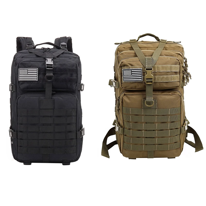 

ASDS-34L Tactical Assault Pack Backpack Army Molle Waterproof Bug Out Bag Small Rucksack For Outdoor Hiking Camping Hunting