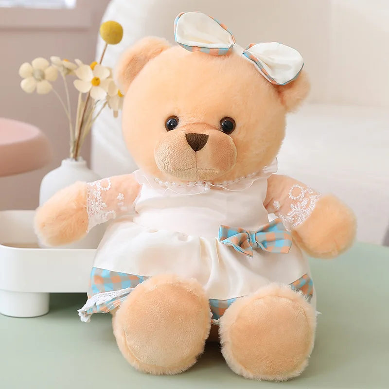 Cute Teddy Bear Plush Toy Doll Pearl Children Sleep with Doll Grabbing Machine Doll Skirt Baby Bear Doll
Cute Teddy Bear Plush Toy Doll Pearl Children Sleep with Doll Grabbing Machine Doll Skirt Baby Bear Doll