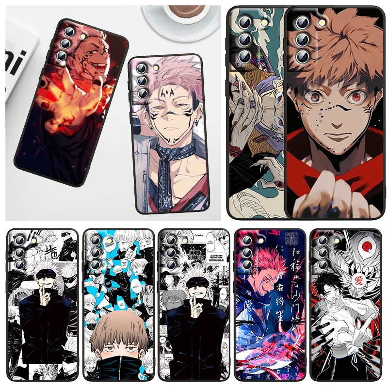 Cool Anime Jujutsu Kaisen Phone Case For Samsung Galaxy S23 S22 S21 S20 FE S10 S10E S9 Plus Ultra Pro Lite 5G Black FUnda
Cool Anime Jujutsu Kaisen Phone Case For Samsung Galaxy S23 S22 S21 S20 FE S10 S10E S9 Plus Ultra Pro Lite 5G Black FUnda