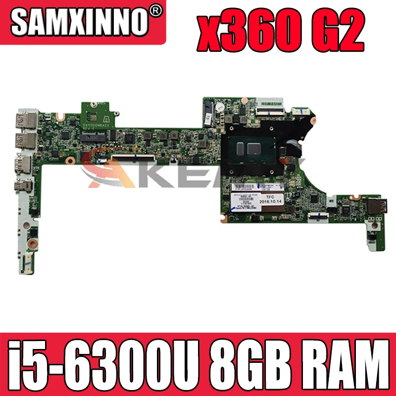 Материнская плата для ноутбука HP Spectre Pro X360 G2 Series с процессором SR2F0 i5-6300u 8 Гб RAM DAY0DDMBAE0 MB 100% протестирована Быстрая доставка
Материнская плата для ноутбука HP Spectre Pro X360 G2 Series с процессором SR2F0 i5-6300u 8 Гб RAM DAY0DDMBAE0 MB 100% протестирована Быстрая доставка