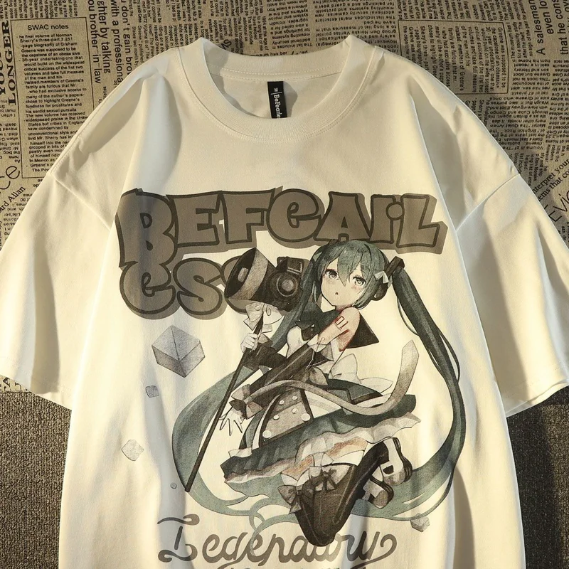 Y2K Japanese Anime Girls T Shirts Short Sleeve O-neck Tops Cute Cartoon Summer Cotton Tee Casual Loose Harajuku Teenage Kawaii
Y2K Japanese Anime Girls T Shirts Short Sleeve O-neck Tops Cute Cartoon Summer Cotton Tee Casual Loose Harajuku Teenage Kawaii