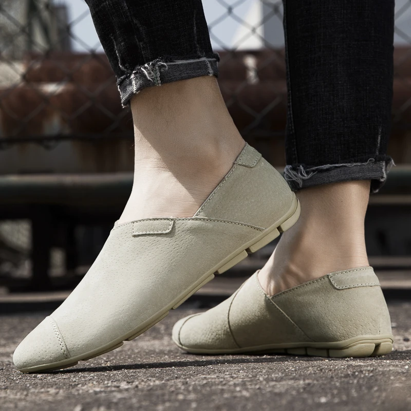 Italian Genuine Leather Man Loafers fashion Designer Slip On Driving Shoes Men High Quality Brand Flats Large Size moccasins
Italian Genuine Leather Man Loafers fashion Designer Slip On Driving Shoes Men High Quality Brand Flats Large Size moccasins