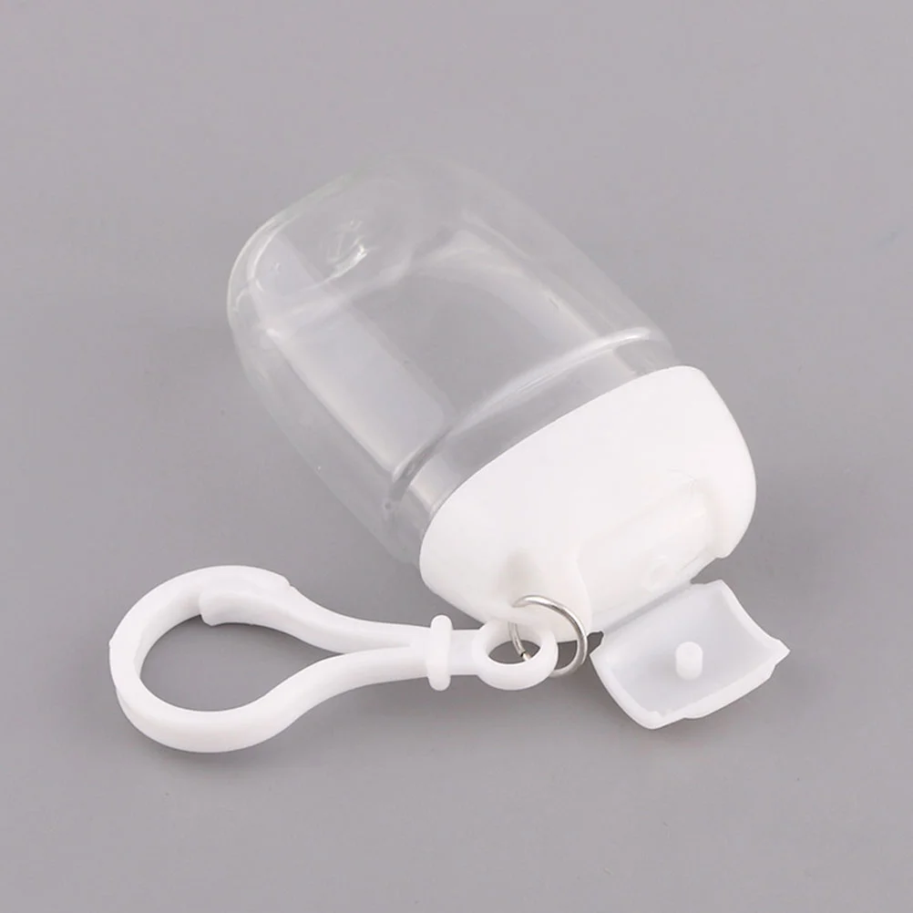 9 Pcs Flip Cap Bottle Hook Refillable Travel Bottles Toiletries Hand Soap Portable Keychain Empty Pet Holder
9 Pcs Flip Cap Bottle Hook Refillable Travel Bottles Toiletries Hand Soap Portable Keychain Empty Pet Holder