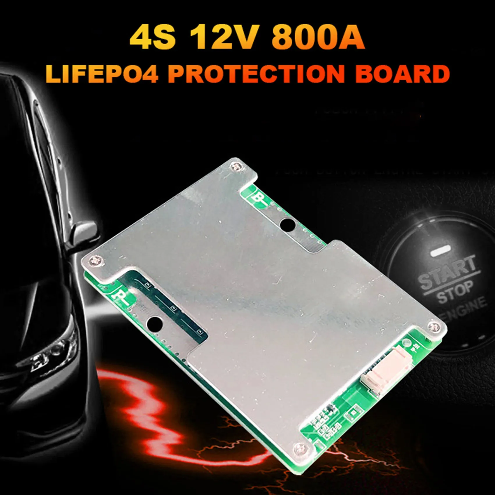 

4S 12V 800A LiFePO4 Lithium Battery Charger BMS Protection Board with Power Battery Balance/Enhance PCB Protection Board