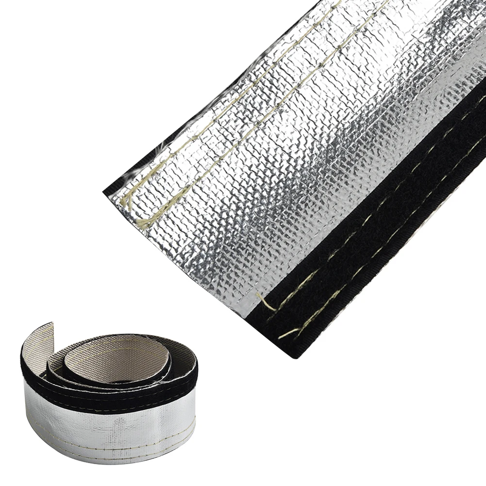 

1m Heat Shield Sleeve Accessories Cover High quality New Practical Tube Hose Insulated Metallic Durable Useful