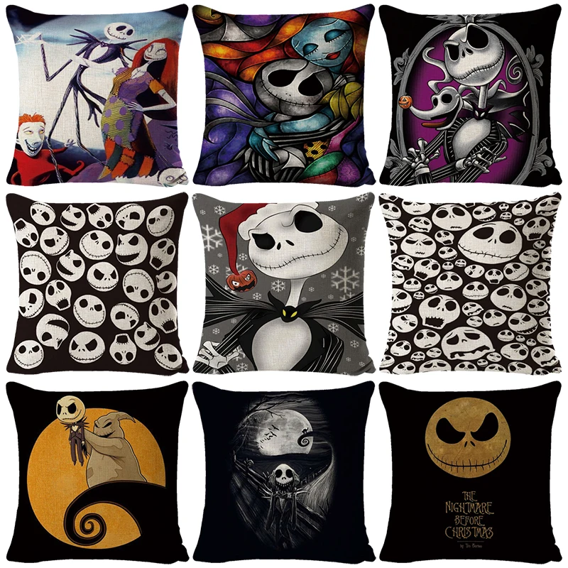 Домашний декор, наволочка с принтом черепа и Джека на Хэллоуин, наволочки для подушек «Кошмар перед Рождеством», наволочки для дивана для ве...
Домашний декор, наволочка с принтом черепа и Джека на Хэллоуин, наволочки для подушек «Кошмар перед Рождеством», наволочки для дивана для ве...